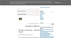 Desktop Screenshot of blog.giolegal.co.uk